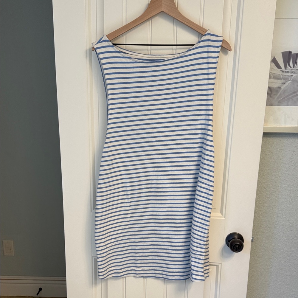 Free People Nautical Striped Mini Dress